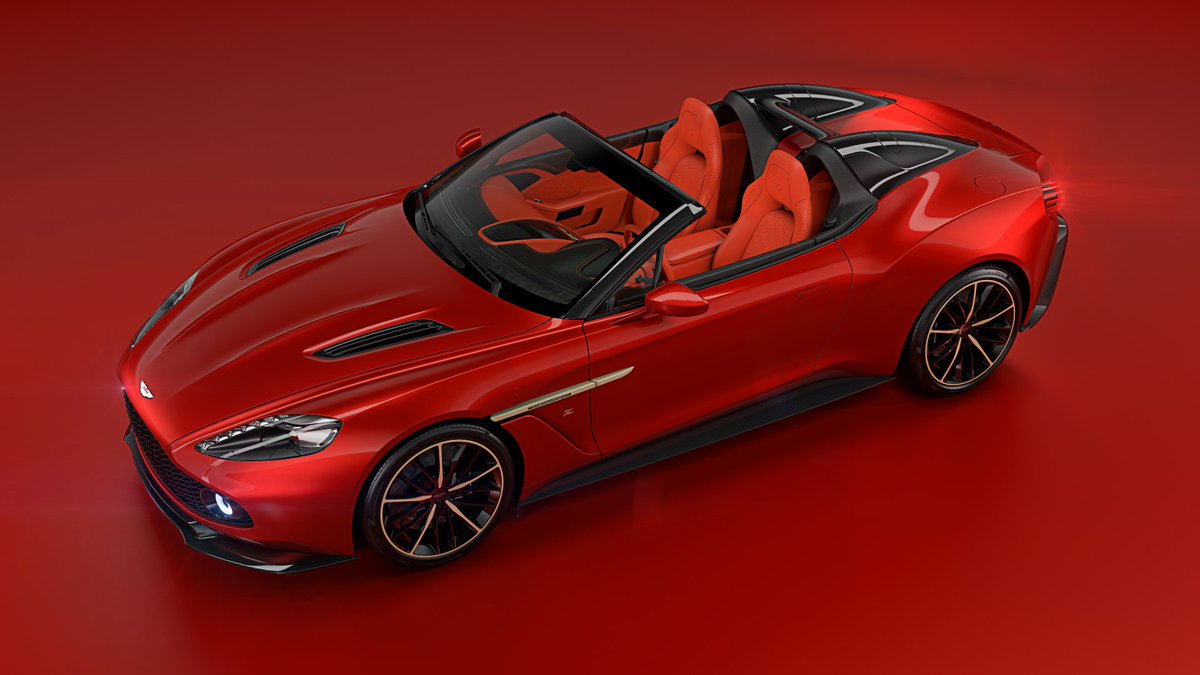 astonmartin's tweet photo. The stunning Vanquish Zagato Speedster is the rarest of the remaining models, with a production run of just 28 cars. https://t.co/saM6c2wxdV https://t.co/1Q75LehXxl