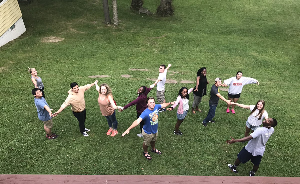 RA Training Challenge Day 2 with my adorable staff! #WatSher #FantasticRA #Apotheosis 🌟✨🤗