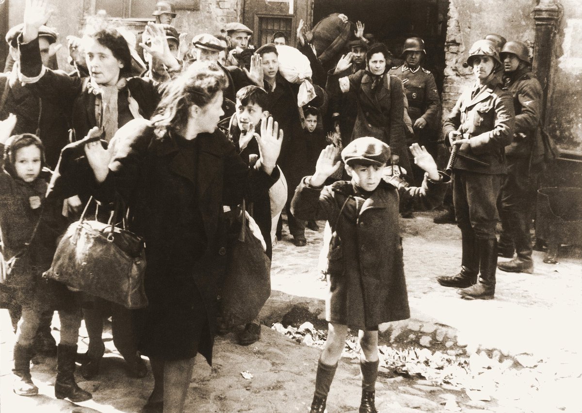 Douglas_Nilsson's tweet photo. @realDonaldTrump Warzaw Ghetto uprising April 1943. Jews fought back against Nazis #withoutapermit https://t.co/7Cpx1nNDIh