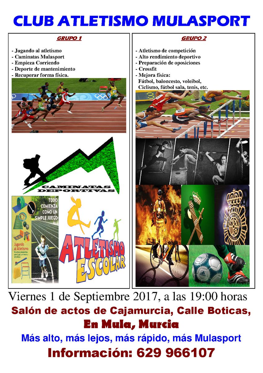 CLUB ATLETISMO MULASPORT, TEMPORADA 2017-18