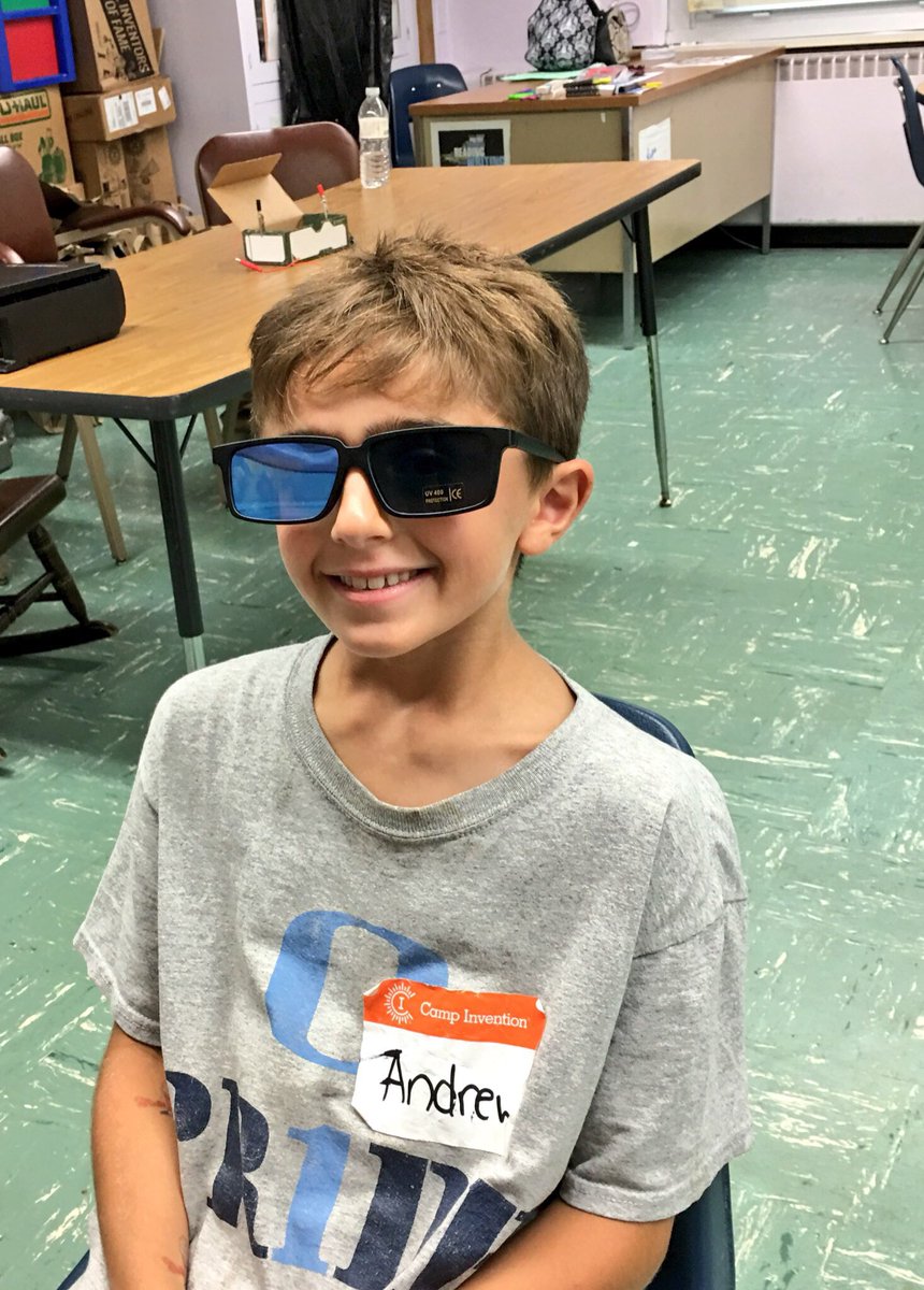 DonnaRGross's tweet photo. Operation Keep Out putting our spy skills that work!  Day 2 was a success! @OSDinvents @CampInvention https://t.co/w56FYXgDjO