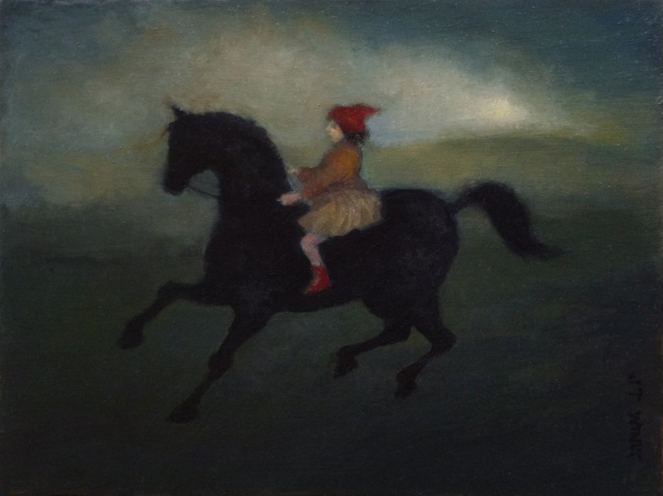 JTWinik's tweet photo. She Rode Into the Night #horselover #horses  Visit this horse and others at https://t.co/TfWWvjhH4U https://t.co/CDKhYVO55q