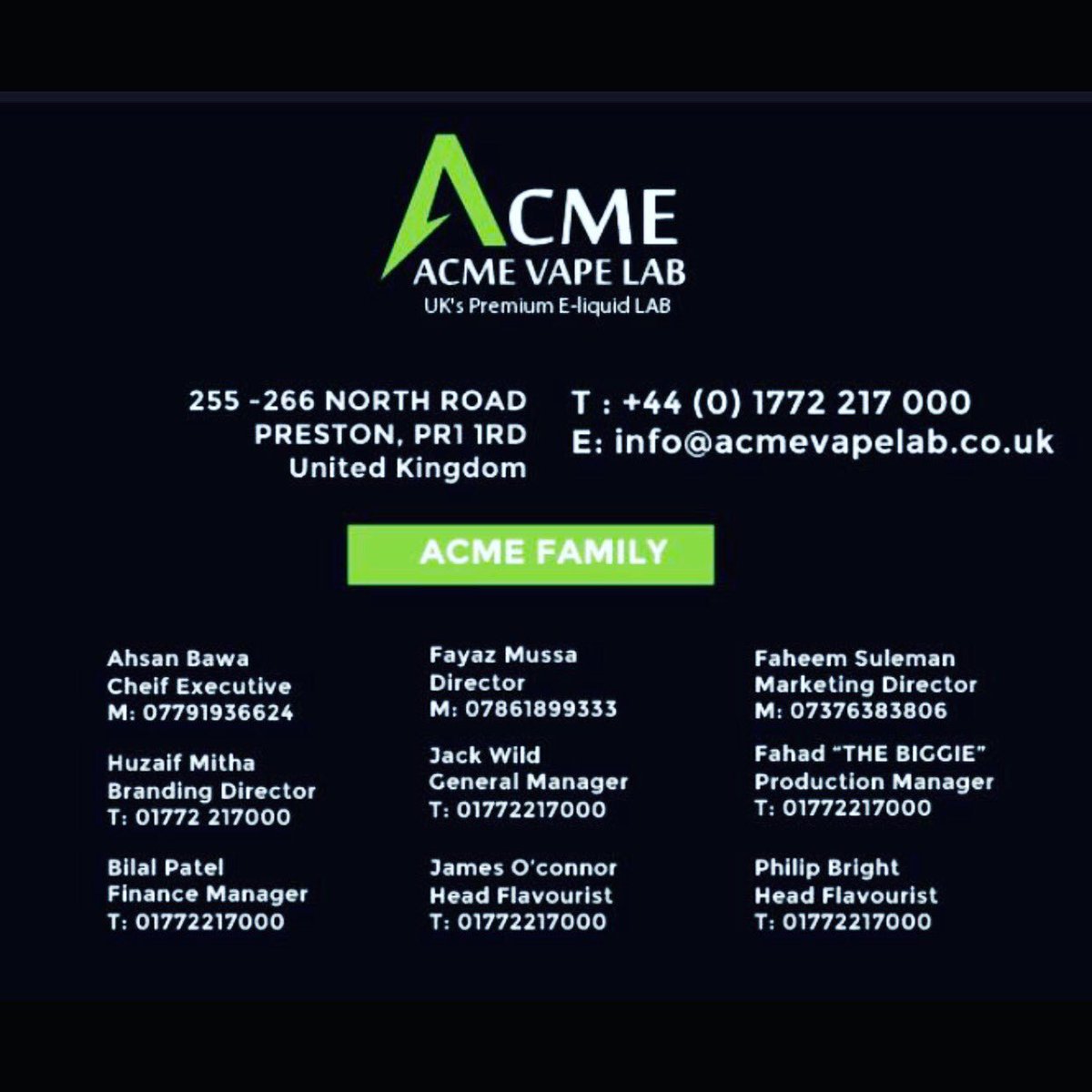 Acme Vape Lab (@acmevapelab) on Twitter photo 