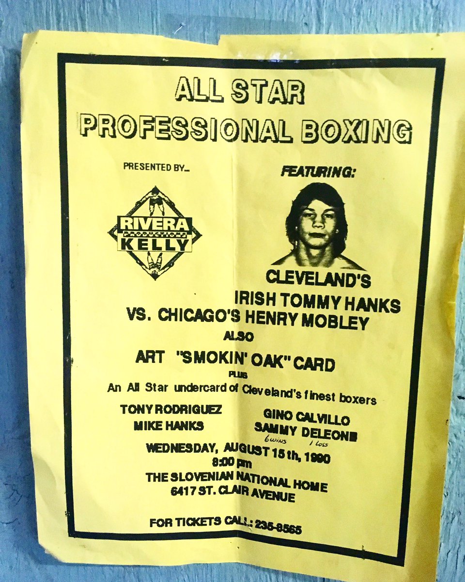 BoxingOhio's tweet image. 🕰 Pro boxing 27 years ago today in Cleveland. #OhioBoxing