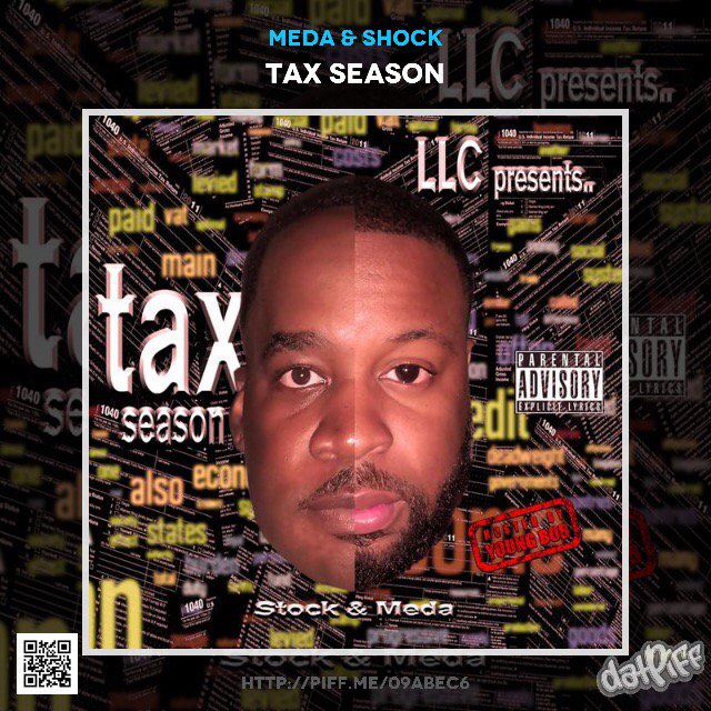 MarEllis215's tweet photo. Now Playing Meda &amp; Shock - Tax Season Hosted by Young Bob Headshot via @DatPiff's iOS App https://t.co/CjFEZOgxl8 https://t.co/gy4QCRqesi