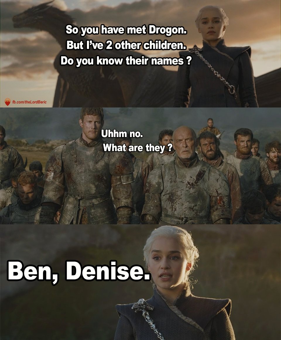 Goddammit Dany 🤣 #gameofThrones #GoTS7 #got