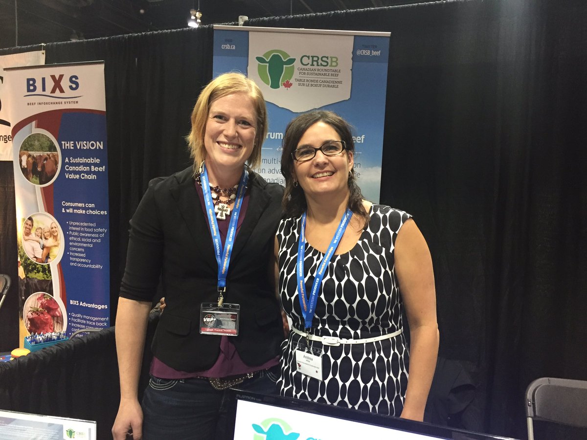 CRSB_beef's tweet image. #CBIC2017 Tools of the Trade show underway. Come join @CRSB_beef and @AlbertaBeefQual to talk #sustainability and #foodsafety