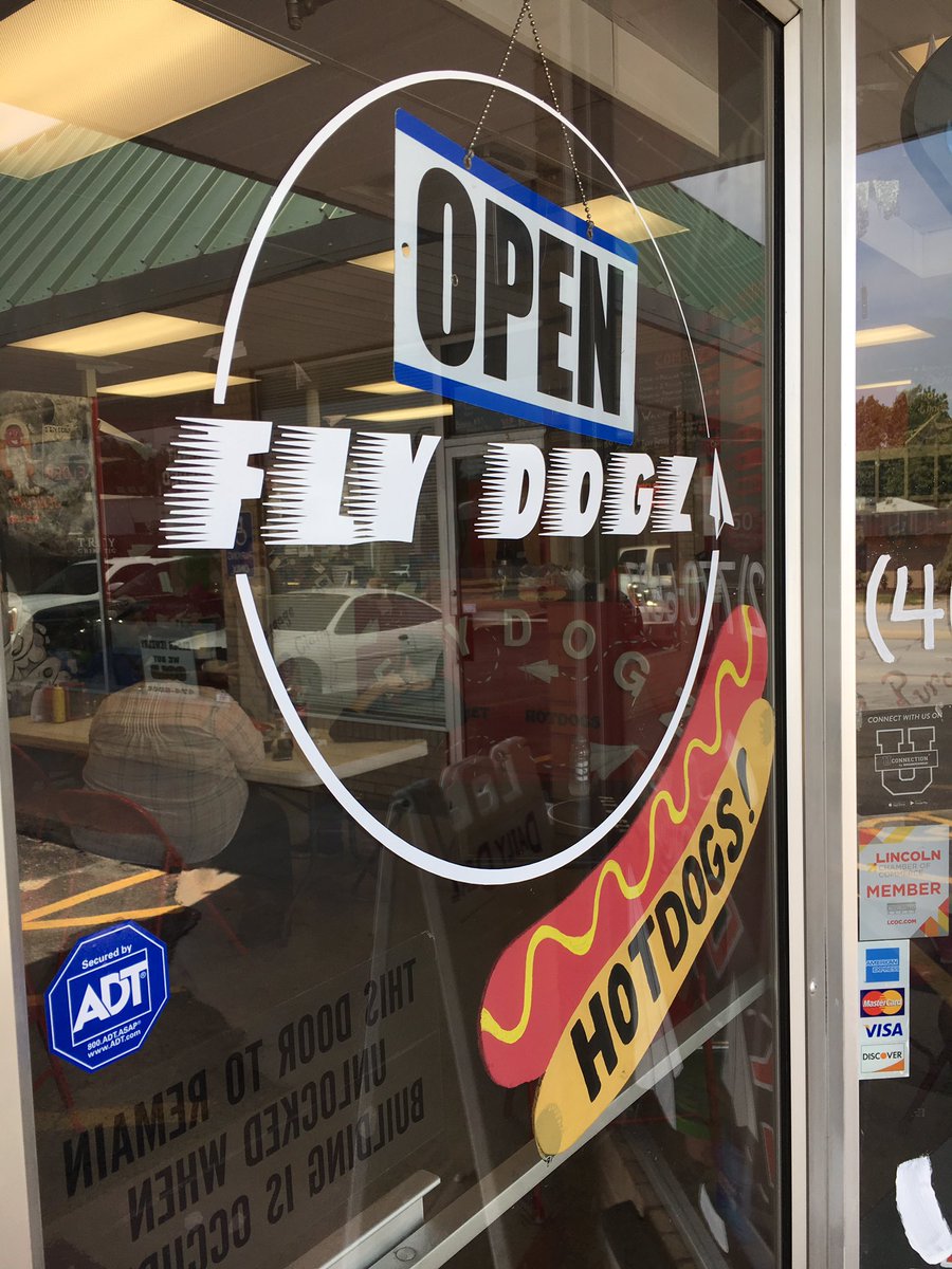 We're feeling flying after a lunch excursion to Fly Dogz in #LNK. Have you been? #nefoodie