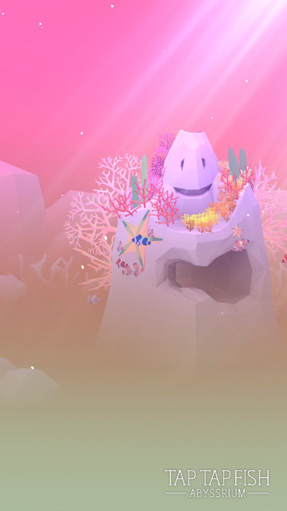 Kaveman268's tweet photo. My Blue Clownfish:) 
#taptapfish
Download: https://t.co/BoqX5pT4MC https://t.co/fa6rLkQXui
