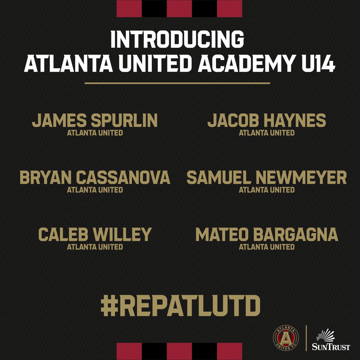 AcademyATLUTD's tweet photo. Introducing our U14 Academy Team! π΄β«οΈ #REPATLUTD https://t.co/DDJWJnyM1j