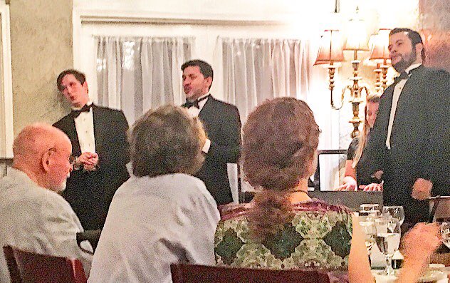 heidistudier's tweet photo. fun fact: i've been going to the #opera since i was 15 (so like 10 yrs 😀) tonight's "three tenors" dinner @ petiteviolette was tops #atlanta https://t.co/siFUCxolOr