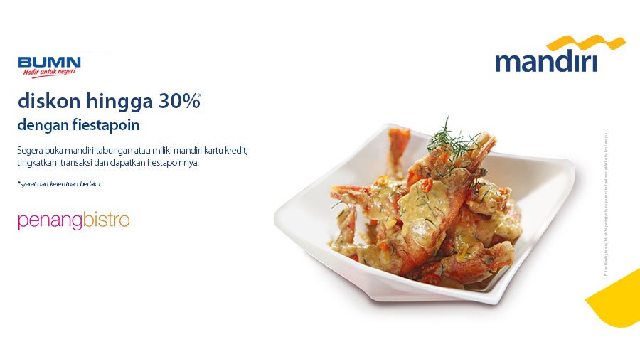 Caranya gampang, tinggal retweet konten promo yang tercantum  hashtag #mandiripromo tiap hari Senin s.d. Jumat.