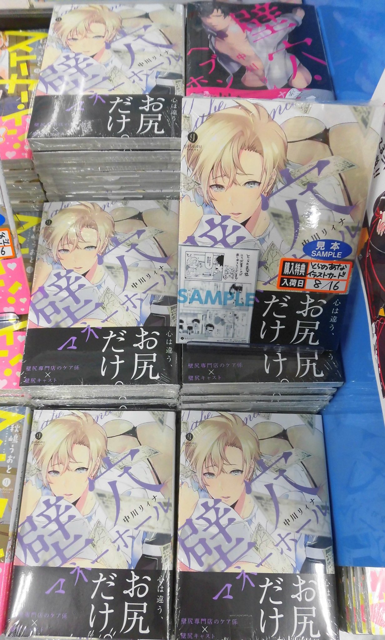 とらのあな池袋店 On Twitter 新刊情報 一迅社より 中川リィナ 先生の 壁穴マネーホール が発売されました とらのあな特典は描き下ろしイラストカードが付いてきます 壁尻専門店のケア係 壁尻キャスト すばら尻