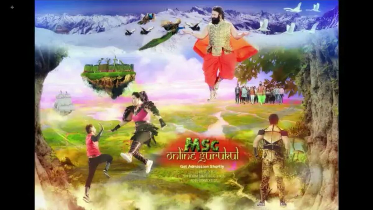 bollyprestige's tweet photo. Here we have #Poster from the upcoming project of Dr.MSG named #MSGOnlineGurukul 
#BollywoodPrestige https://t.co/gic9GFUPS8