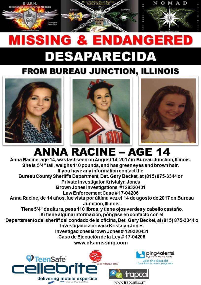 gina_woodall's tweet photo. Anna racine new flier please share #FindingAnna https://t.co/cUWO8EvPCd