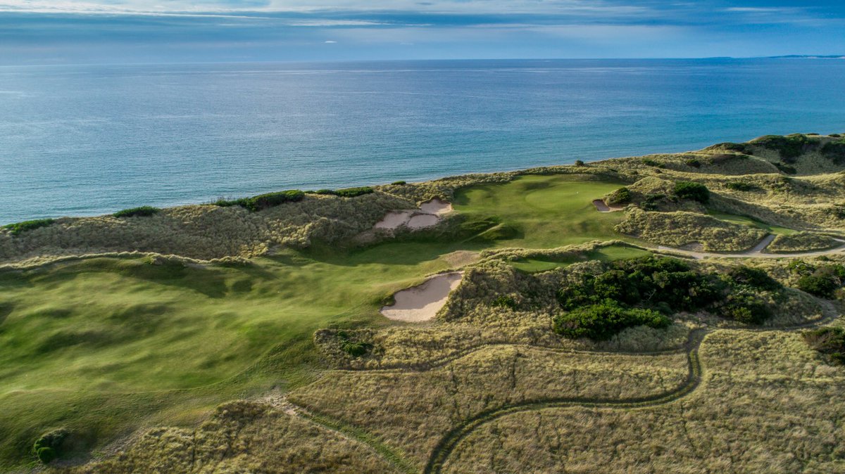 BassStraitGolf's tweet photo. Where Bass Strait meets @Barnbougle Dunes 🌊⛳️
📷@AirswingMedia https://t.co/y2Azks4GSi