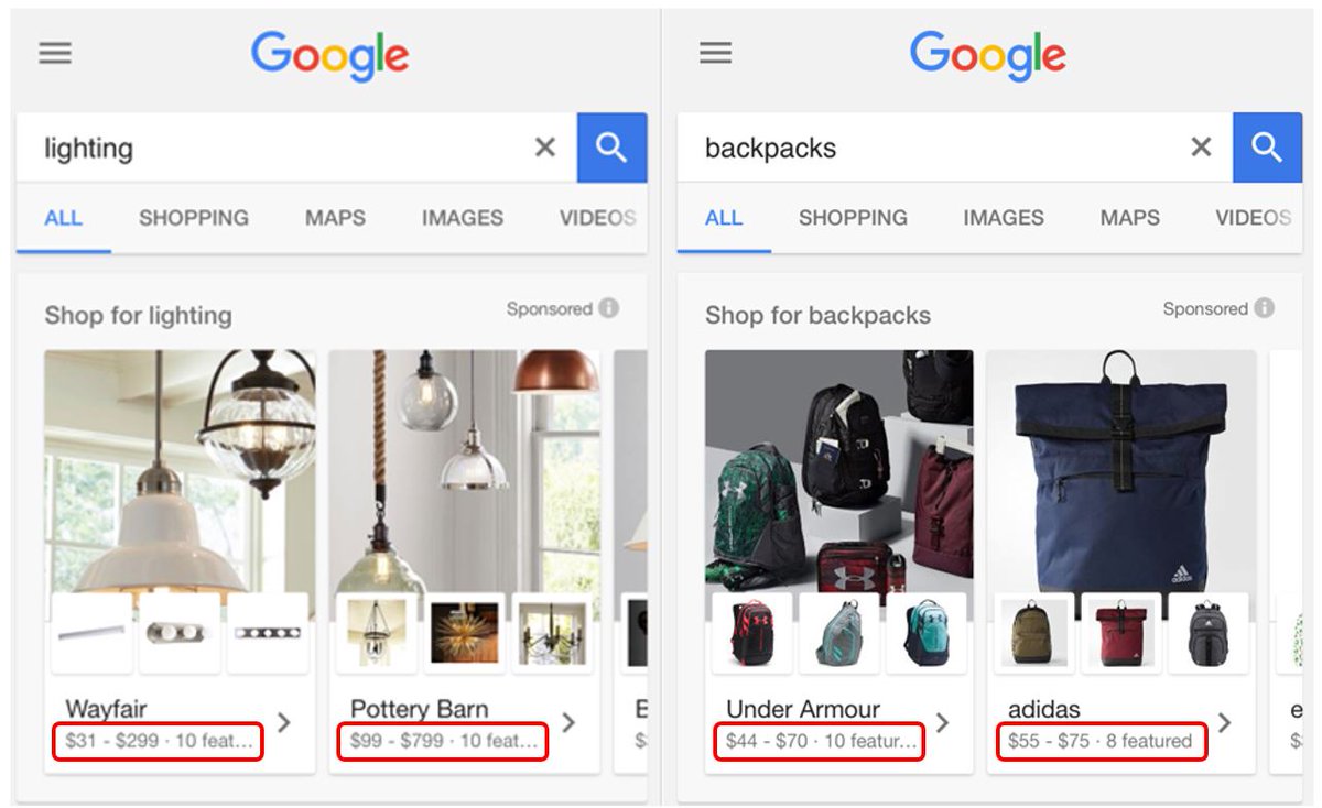 whatthe_feed's tweet photo. New Showcase Ad Callouts For Price and Amount Of Featured Products! #showcaseads #googleshopping #adwords https://t.co/GhPNheJca5