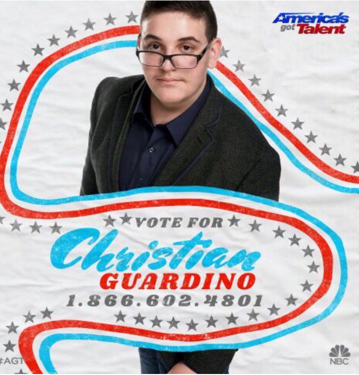 christiangsoul's tweet photo. If you have already voted THANK YOU - can you please retweet? @AGT @howiemandel @SimonCowell @tyrabanks @heidiklum #AGT #AmericasGotTalent https://t.co/ZENCb3OprI