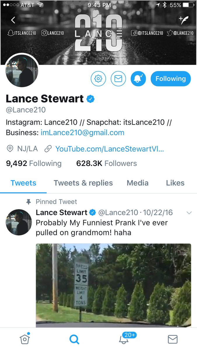 Got notifications on!! <a href="/Lance210/">Lance Stewart</a>