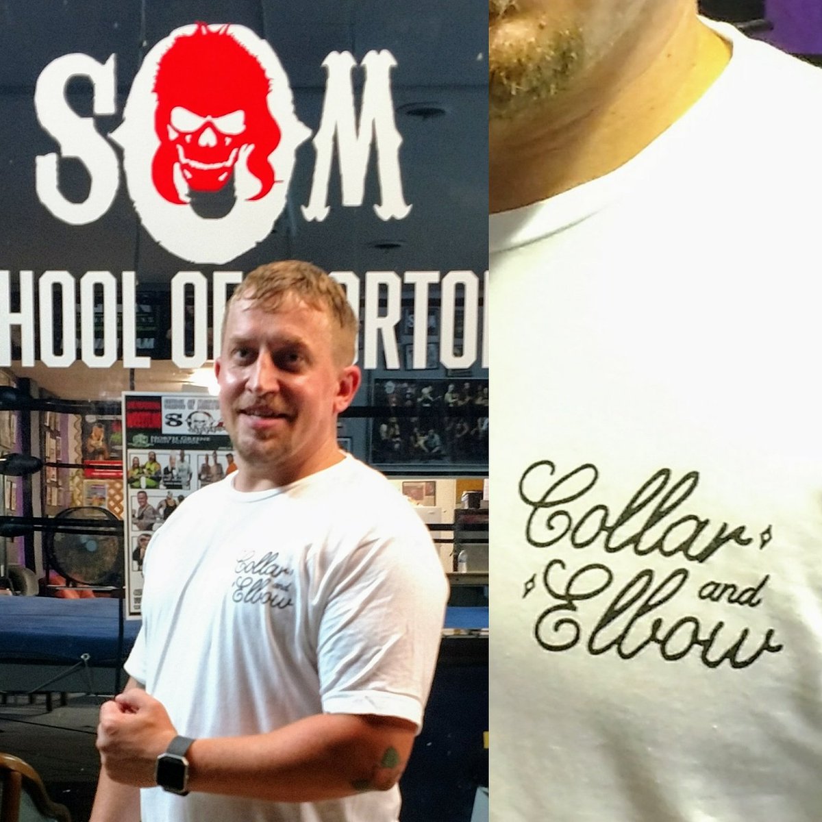 Camokebbler's tweet photo. Go to @COLLARxELBOW  or  https://t.co/gnshd3yT4H  And get you one. Use promo code 
KKEISER39 for 10% off. 
#SOMHeadRef 
#collarxelbow https://t.co/DJOFX3vDgE