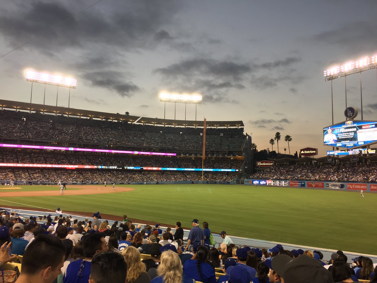 anilkarav's tweet photo. At my first dodgers game!! https://t.co/J156htUawQ