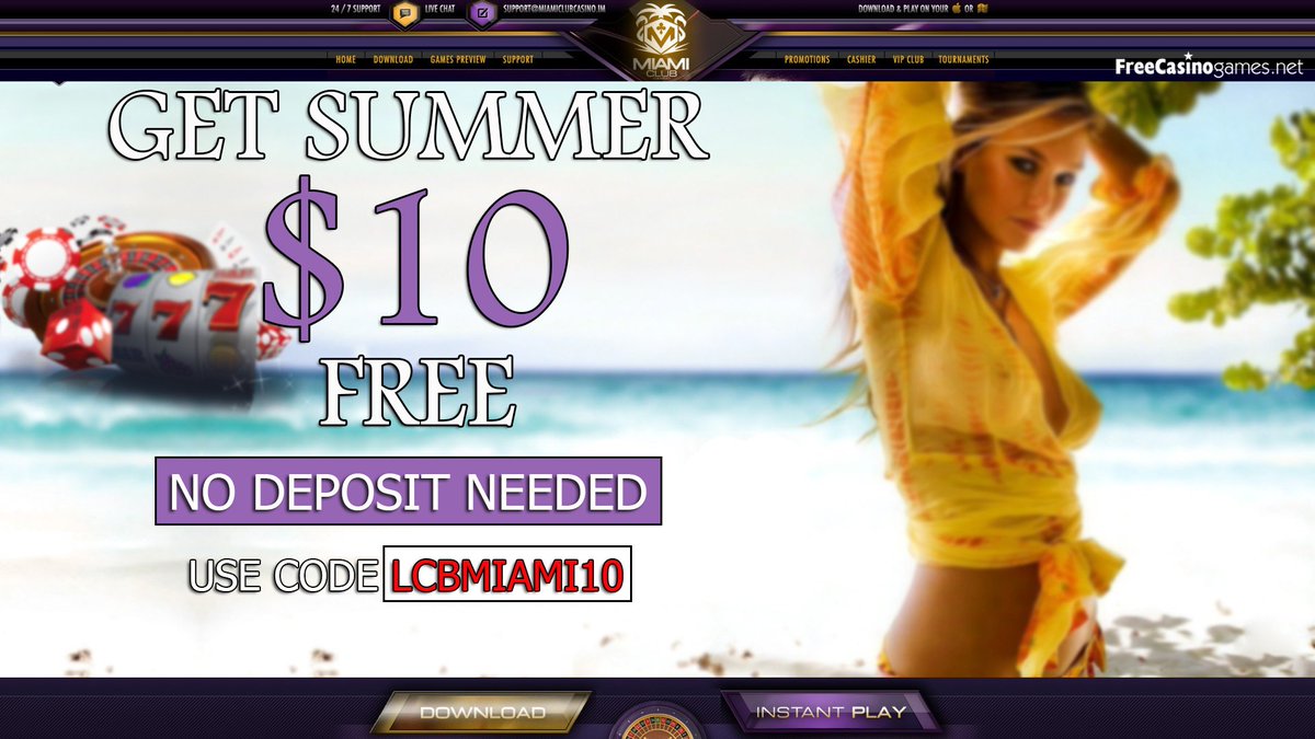 freecasinogm's tweet photo. Welcome Summer😎 $10 FREE
Use code ➡️LCBMIAMI10⬅️
Instant play here↘️
https://t.co/pWeIgILR6R
#free #casino #summer #bonus https://t.co/ueDcOBcPxw