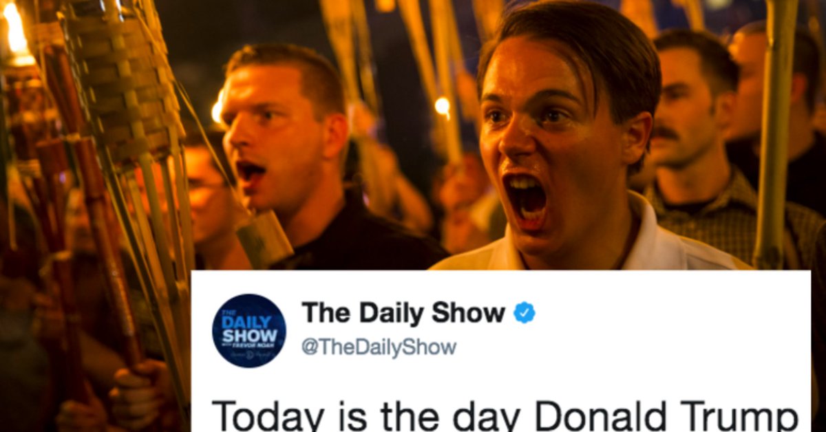 HuffPost's tweet image. &quot;The Daily Show&quot; defines Trump&apos;s turning point in 1 sobering sentence huffp.st/CC2LCnx