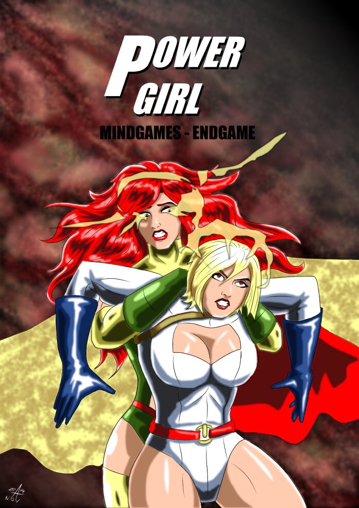 Stupid humans &amp; your germs! I was sick all weekend but at least I have Powergirl for me &amp; <a href="/siujerkjaicry/">Dinah Lance (AU)</a> to have fun with. #TittyTuesday