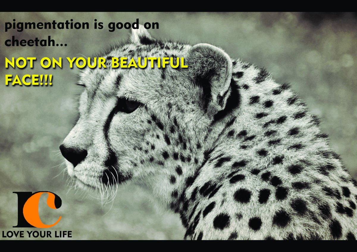youthefighter's tweet photo. #piplesarenotforme 
Pigmentation is beauty spot for some species but definitely not for homo sapiens female ;)  https://t.co/b4kjCSUunS https://t.co/jcs8nm6vVX