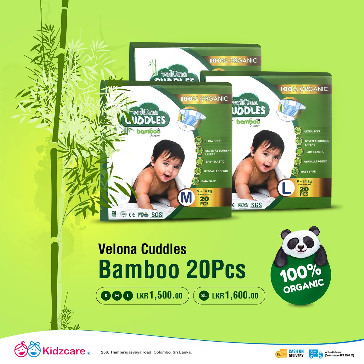 velona cuddles bamboo