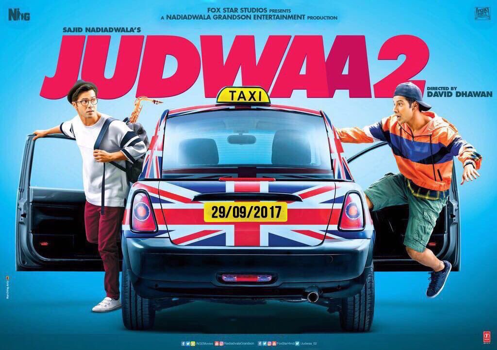On #Daviddhawan's 65th bday here is his 43rd film #Judwaa2. RAJA and PREM Double fun this Dussehra! @foxstarhindi @NGEMovies