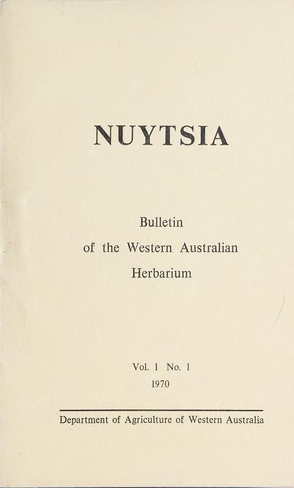 bhl_au's tweet photo. Nuytsia:  journal of the Western Australian Herbarium, is now complete on @BioDivLibrary Vol.1 (1970) to Vol.14 (2002) via @WAParksWildlife https://t.co/w4QbGPcSLx