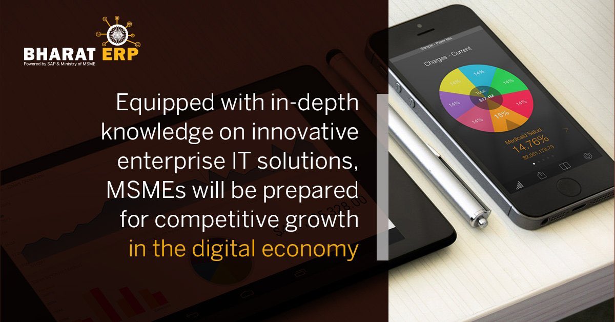 anil_marali's tweet photo. @SAPIndia @minmsme #BharatERP help #MSMEs tobecome future-ready by focusing on #innovation &amp; business profitability. #GrowWithSAP @SAPIndia 
#SAPBusinessOne https://t.co/OqOLMzfLxw