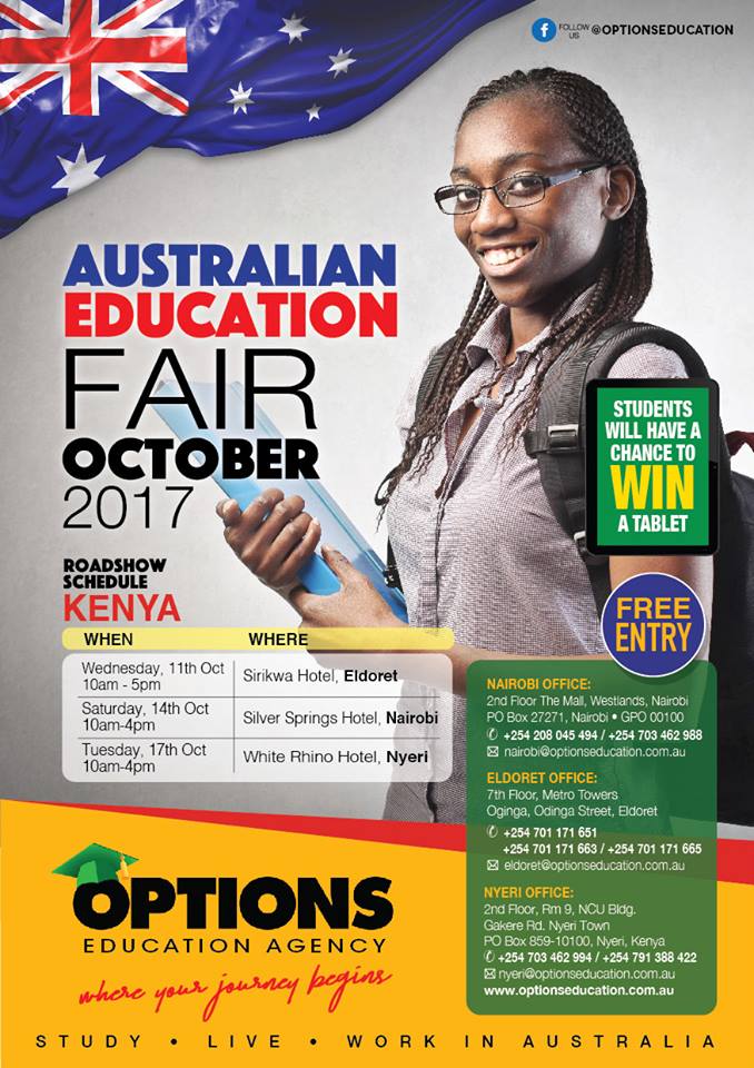 OptionsEdAgency's tweet image. We welcome you to this auspicious EDUCATION FAIR where you will get to know all about Australian education. Hope to see you there!