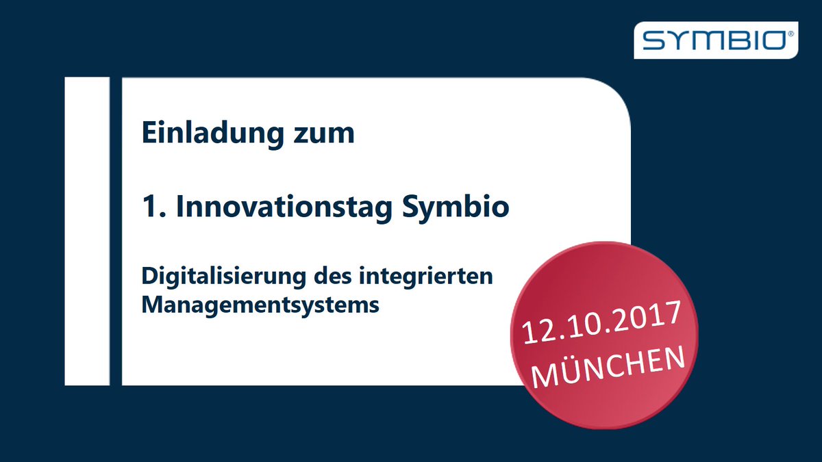 symbioworld's tweet image. Wir freuen uns Sie zum 1. Event der neuen Veranstaltungsreihe einzuladen. Für weitere Informationen klicken Sie auf goo.gl/aFzgGL.