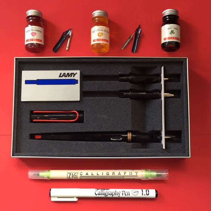 Celebrate World Calligraphy Day with some of our amazing range. #WorldCalligraphyDay #Calligraphy #stationery #writing #Lamy