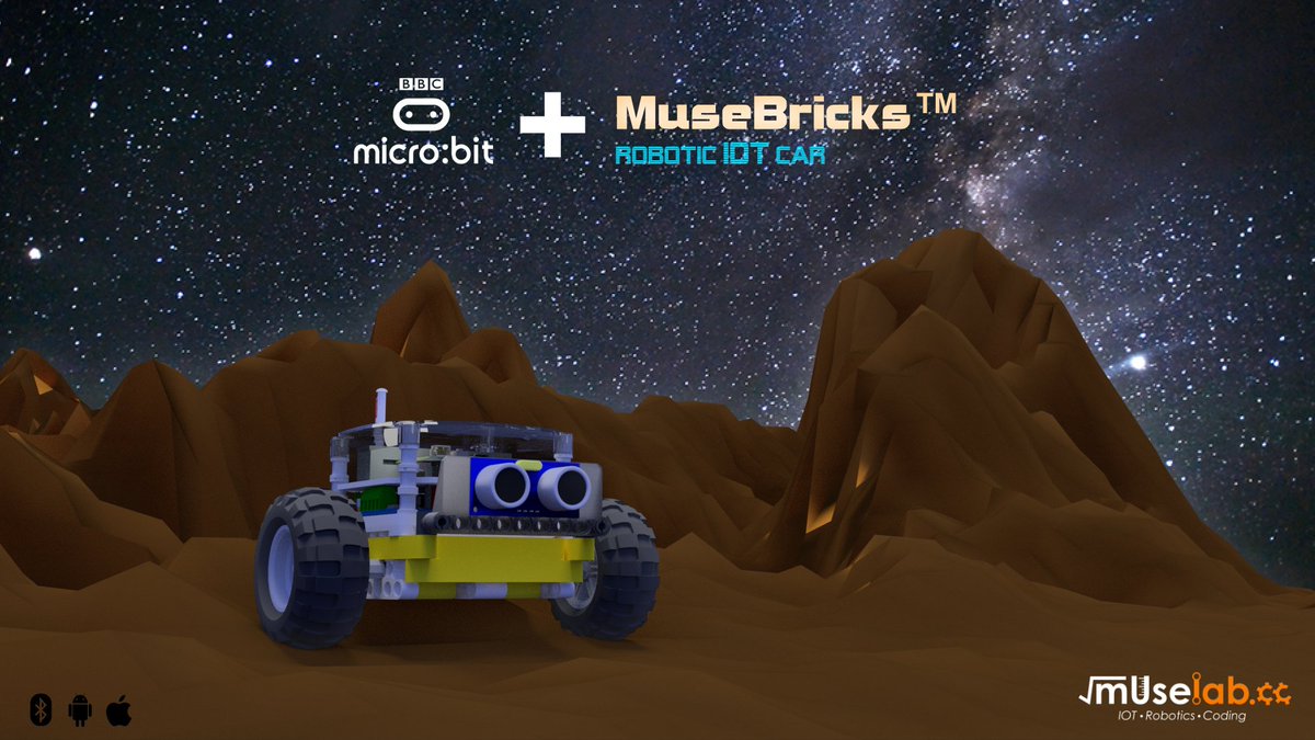MuseLab_cc's tweet photo. Discover the world of STEM and IoT with the MuseRover. A Lego compatible housing for your Micro:Bit! muselab.cc https://t.co/qgQ718fEog