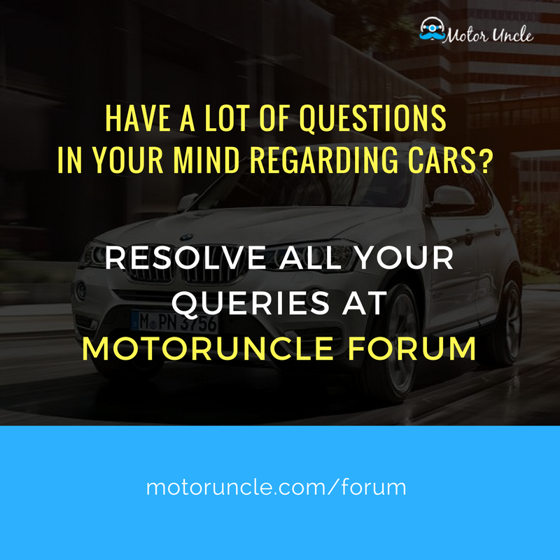 MotorUncle's tweet photo. Get all your car related questions answered on MotorUncle Forum. Check - https://t.co/p9t1Vgcizh

#cars #auto #autos #car https://t.co/LYRZKwk9XT