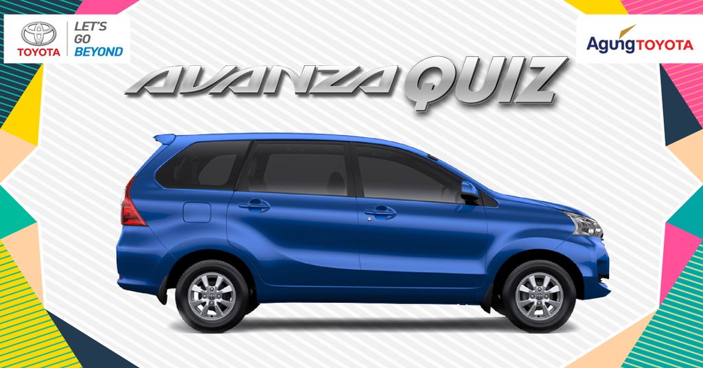 Hi kawan! Yuk ikutan Kuis Acak Kata Avanza dan menangkan voucher Sodexo senilai Rp300.000 untuk 3 pemenang