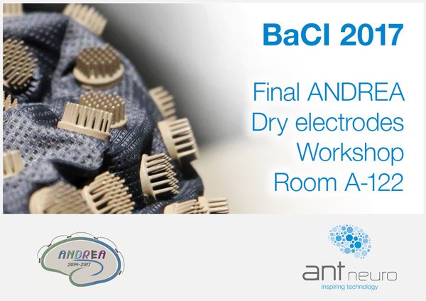 ANTNeuro's tweet photo. Join us! Learn about #novelelectrodetechnologies, multi channel #EEGcaps, #dryEEG solutions & #highqualitysignalprocessing methods #BaCI2017 https://t.co/QfjUavgcSL