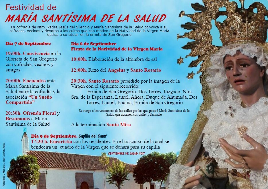 denegos's tweet photo. Estos son los cultos para celebrar la Natividad de la Virgen, día que dedicamos a dar culto a Ntra Titular
https://t.co/1pnNmOnf3k https://t.co/zGlMsNV8wm