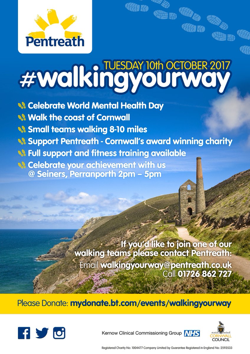 The fantastic benefits of exercise on mental health are well documented. Find out how to become involved in #walkingyourway