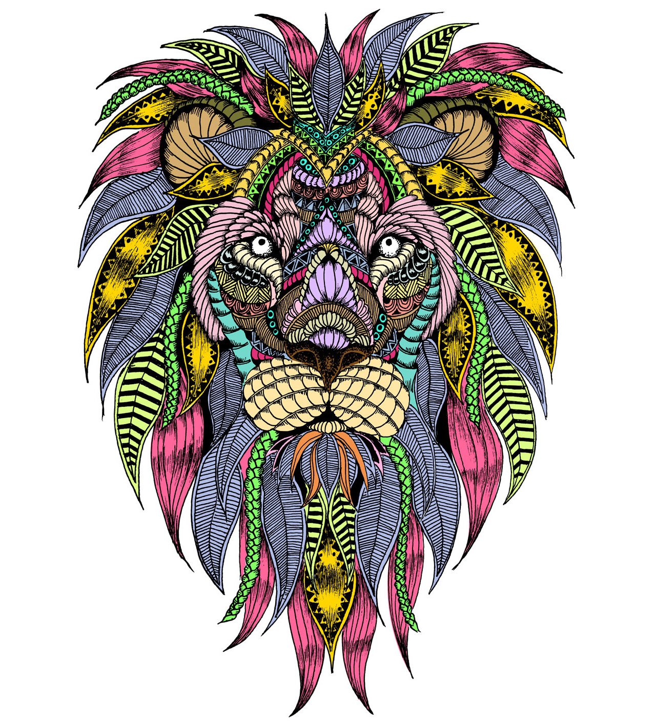 Tuntun 在 Twitter 上 色つけてみた Zentangle Illustration イラスト ゼンタングル ライオン Animal アニマル Doodle Movie Lion Mehndi メヘンディ Tribal トライバル Tattoo T Co Pwthgf5jmq Twitter