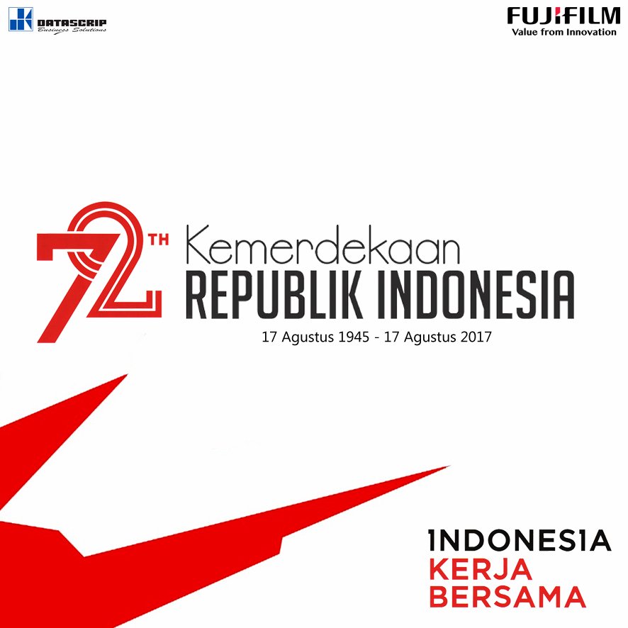 FujifilmDTS's tweet photo. Dirgahayu Republik Indonesia ke 72

17 Agustus 1945 - 17 Agustus 2017

Majulah INDONESIA Raya !! https://t.co/uJ4fujxxHv