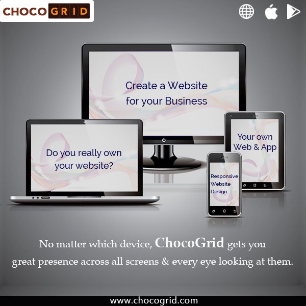 chocogrid's tweet photo. Create a Website &amp; App for your Business with Responsive Design 
#website #apps #createwebsite #appmaker #growbusiness #responsivedesign https://t.co/R02gid5P1N