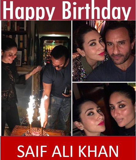 We wish Saif Ali Khan a very happy birthday! 