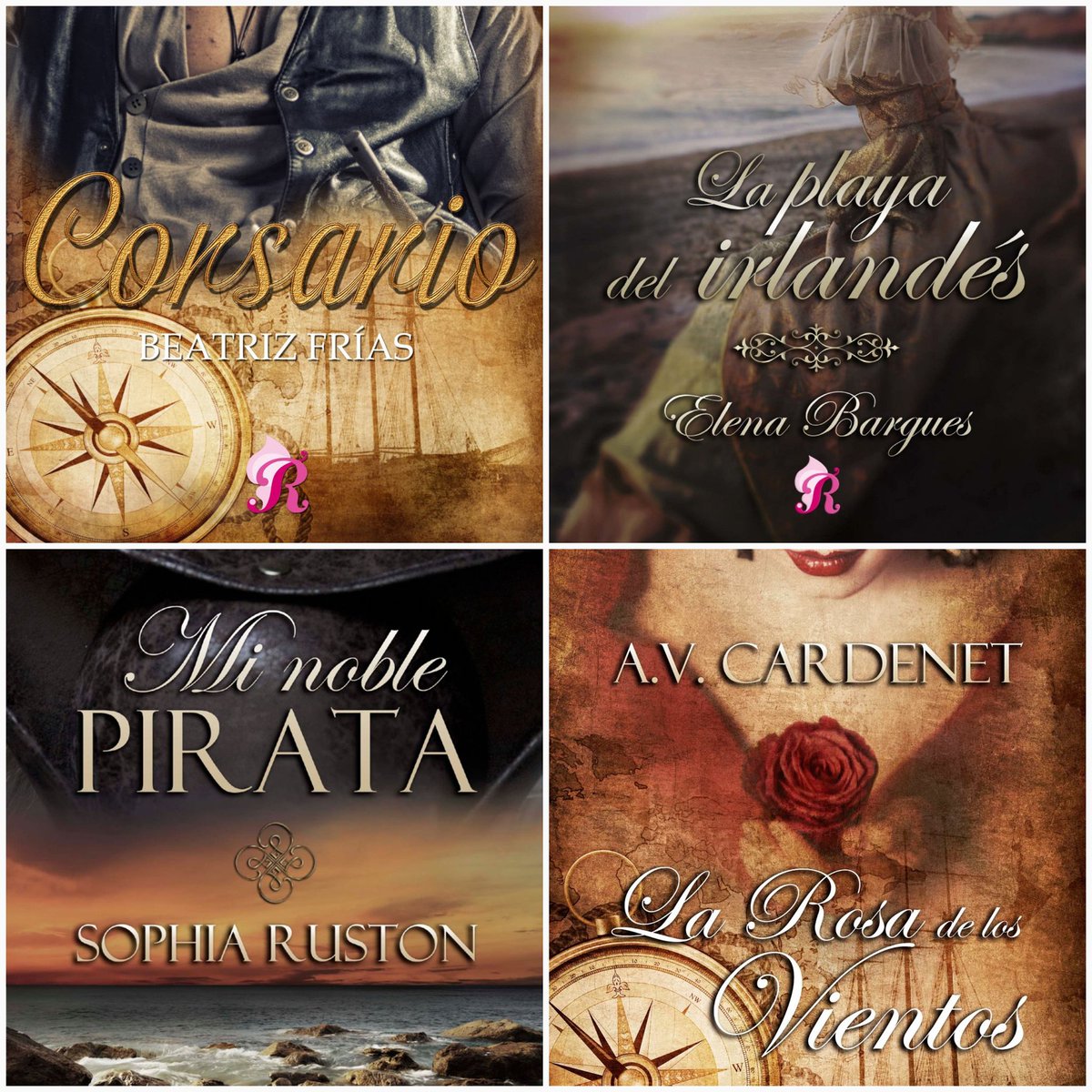 Y si lo que os gustan son las historias de Piratas... todos estos títulos Romantic están de oferta en #ebook 😀💟
<a href="/eleBargues/">Elena Bargues</a> <a href="/RustonSophia/">Sophia Ruston</a>