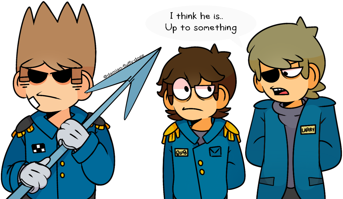 DamianFluffyDog's tweet photo. Woah I forgot to post this one in here, the navy in Swapworld Au or atleast part of it
#ewtom #eddsworld #ewbing #ewlarry https://t.co/GVjTXcmQFz