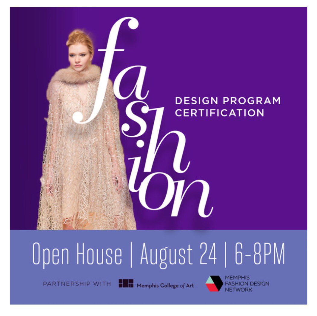texstyleshop's tweet photo. @memfashionweek &amp; @memphisart Team up for the 1st ever #FashionDesign Certificate Prgm in #Memphis! https://t.co/mMrPFnJHnU https://t.co/v1K25gkH9Y