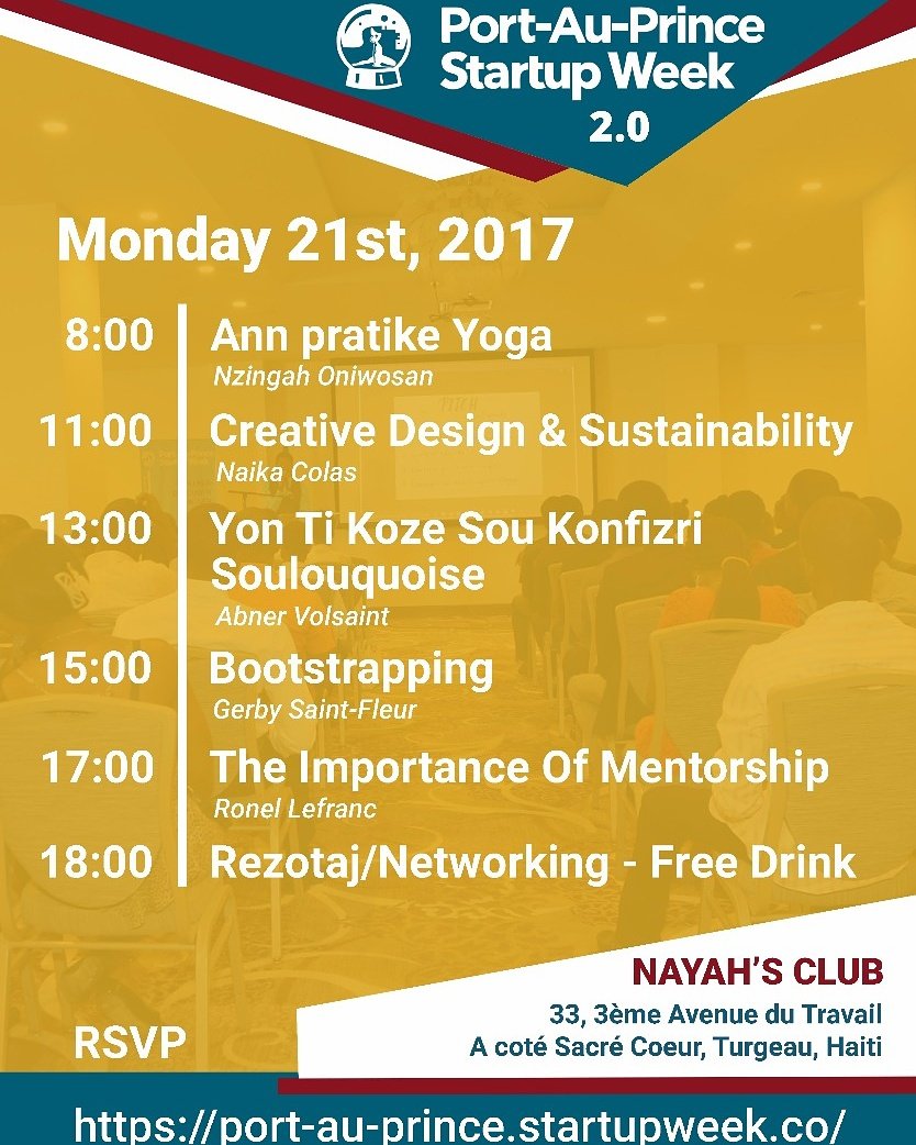 spaccius's tweet photo. Monday's schedule for @PAPStartupWeek. Click on the link below to reserve your seat
https://t.co/KD1iP1x9BM
All events are free. #PAPSW17 https://t.co/wmLelFhFmo